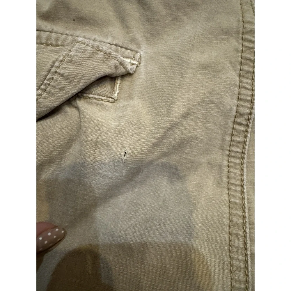Polo Ralph Lauren Beige Surplus Fit Military Cargo Shorts - Mens‎ Size 34